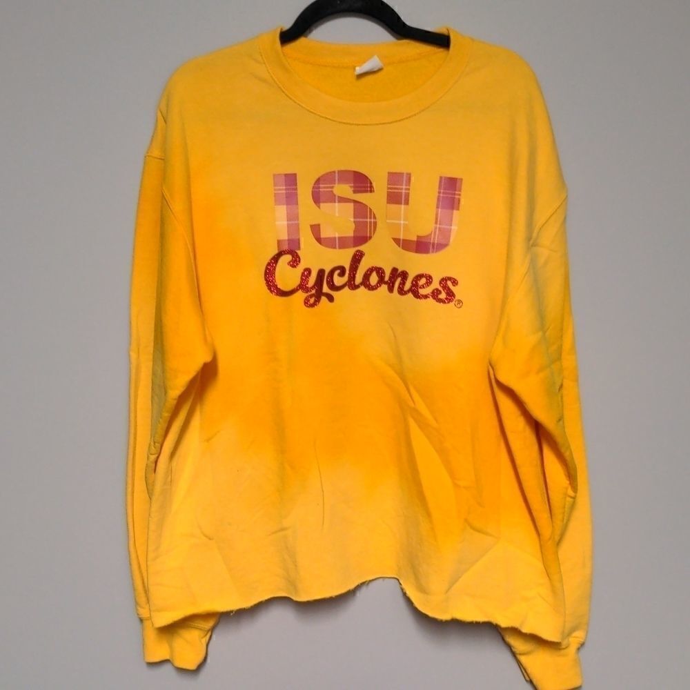 Almost new Gold ISU Cyclone Sweatshirt